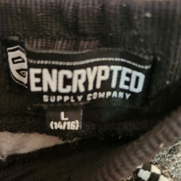 Encrypted Supply Company womens joggers size Large - Picture 4 of 4